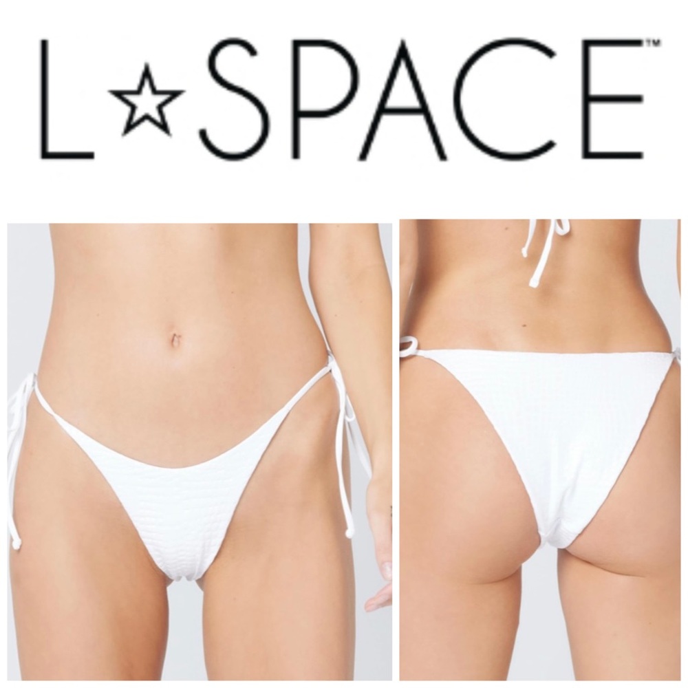 NEW L•Space Gloss Gator Lennox Bikini Bottoms